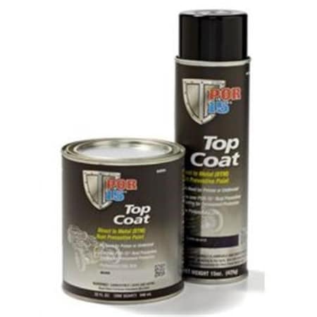 Absco Absolute Coatings POR15 POR-46804 Top Coat Gloss White Quart POR-46804